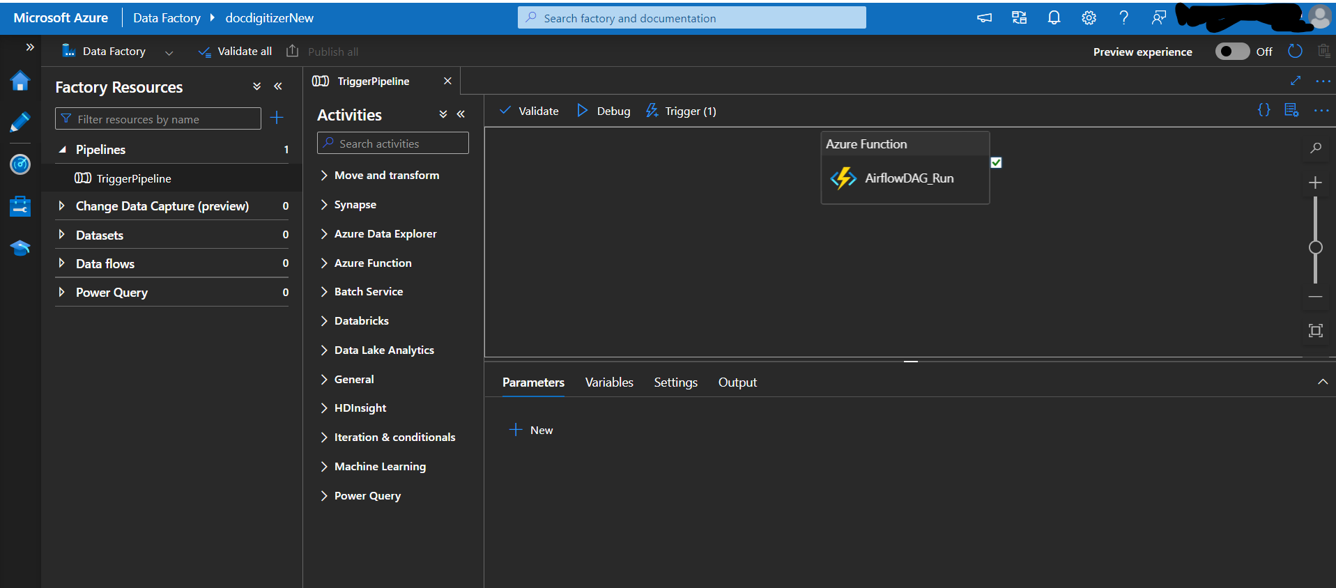 Azure Data Factory Pipeline